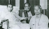 Swami Venkatesananda With Swami Vireshwarananda