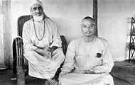 Swami Venkatesananda With Yogi Dr. Suddhananda
