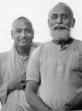 Swami Venkatesananda With Swami Nihsreyasananda